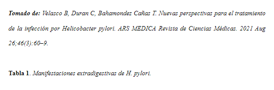 Página 8 del artículo científico sobre microbiota intestinal y Helicobacter pylori en niños (Ciencia Latina, 2023).